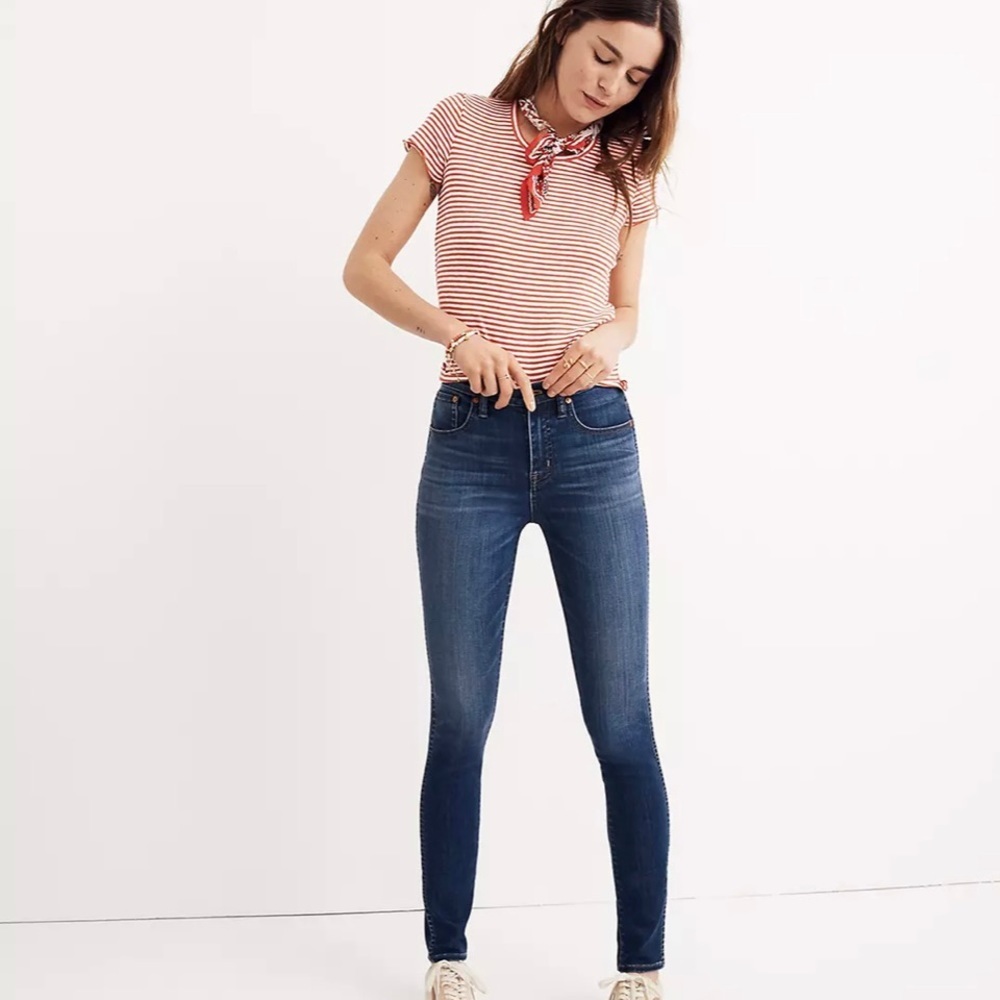 Madewell 10” HighRise Skinny Jeans